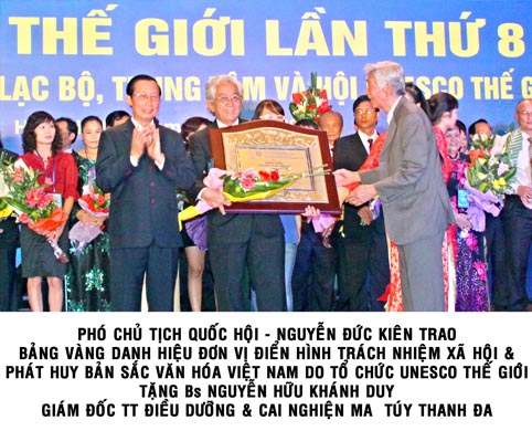 bac si nguyen huu khanh duy, cai nghien thanh da, dieu duong cai nghien ma tuy thanh da, huan chuong lao dong, bang khen thu tuong chinh phu
